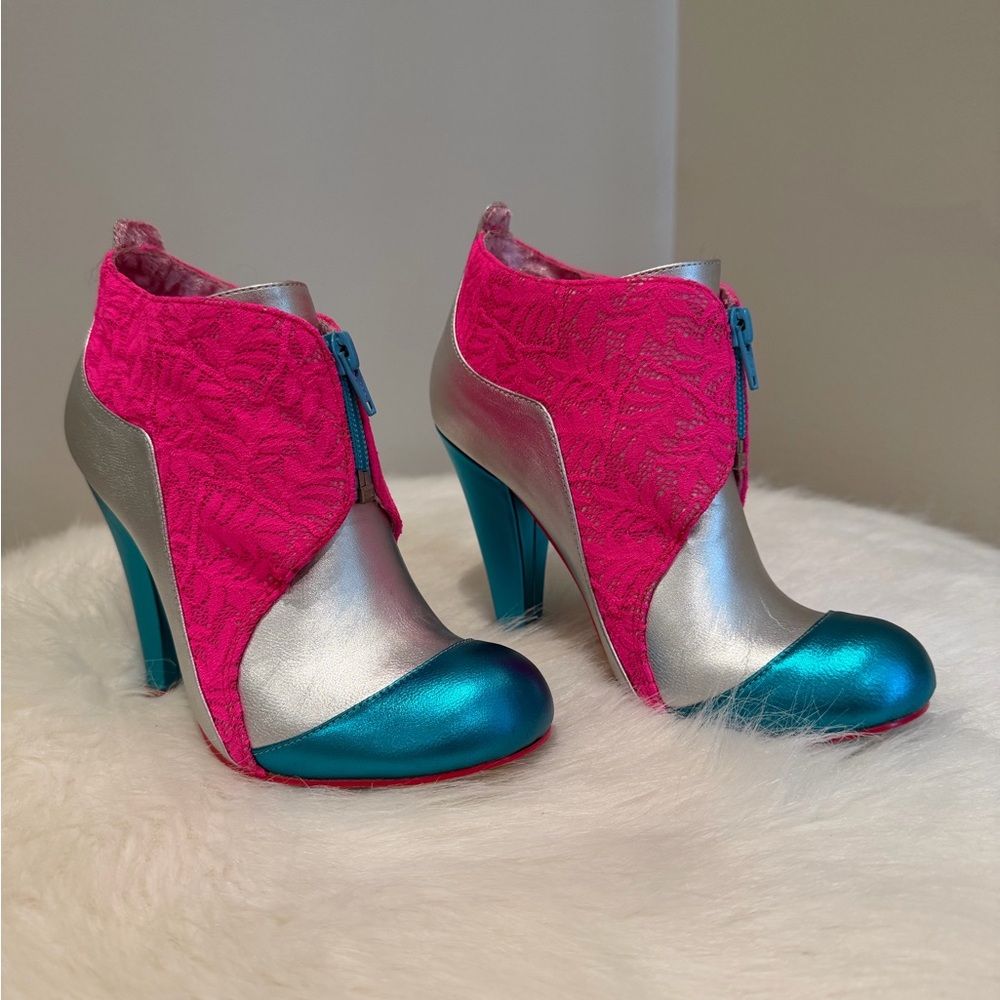 Irregular Choice Heatherette Ankle Boots